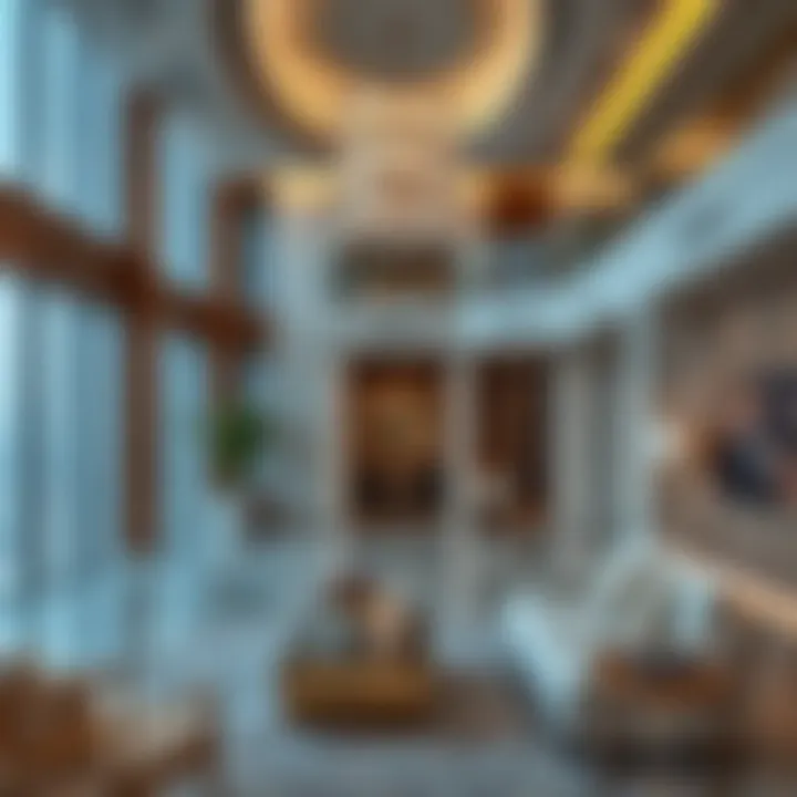 Interior amenities of Bin Kamel Tower highlighting luxury living