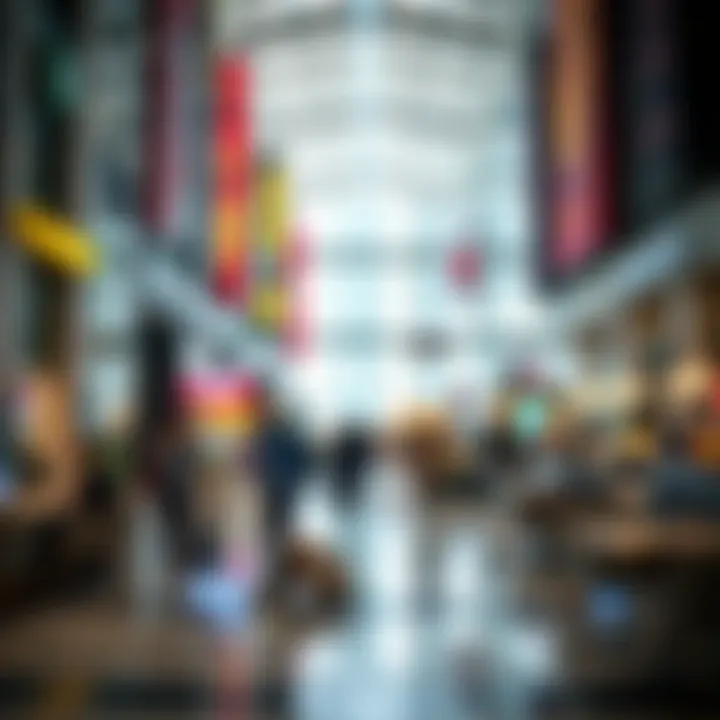 Vibrant commercial spaces bustling with activity in Business Bay