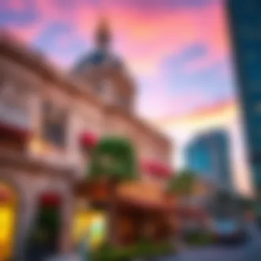 Historical Architectural Landmarks in Deira Historical landmarks in Deira showcasing architectural evolution