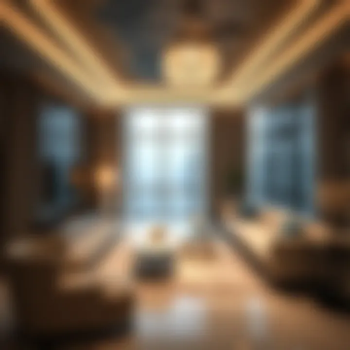 Luxurious Living: Inside a Dubai Apartment Luxurious apartment interior representing high-end living in Dubai.