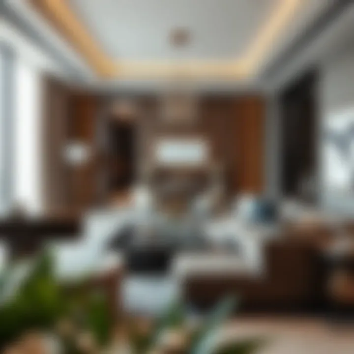 Sophisticated living space within a Damac Maison apartment