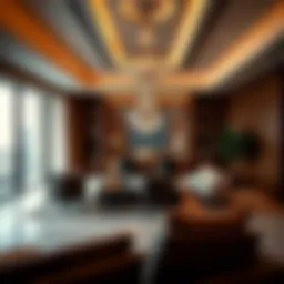 Luxurious interiors of a Damac Maison residence showcasing modern elegance