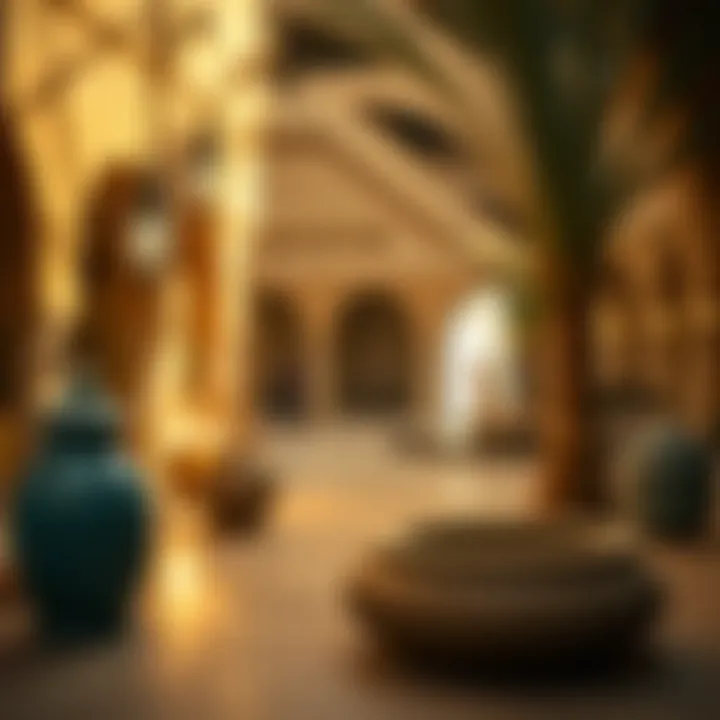 Cultural Heritage in the Desert Park A cultural exhibition highlighting desert heritage