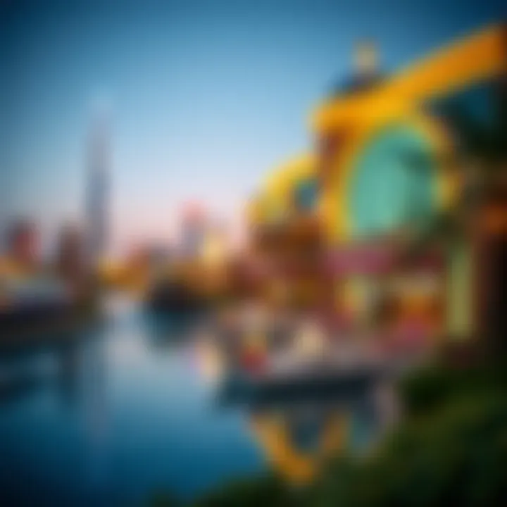 Dubai Parks: A Visual Delight Spectacular view of Dubai Parks