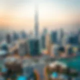 A breathtaking skyline view of Dubai showcasing its architectural marvels