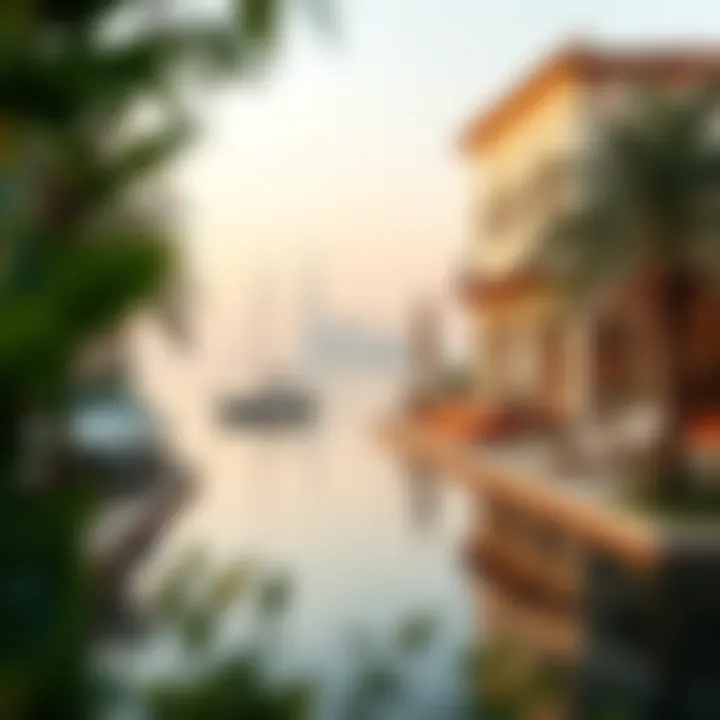 Elegant waterfront property with scenic views in Dubai