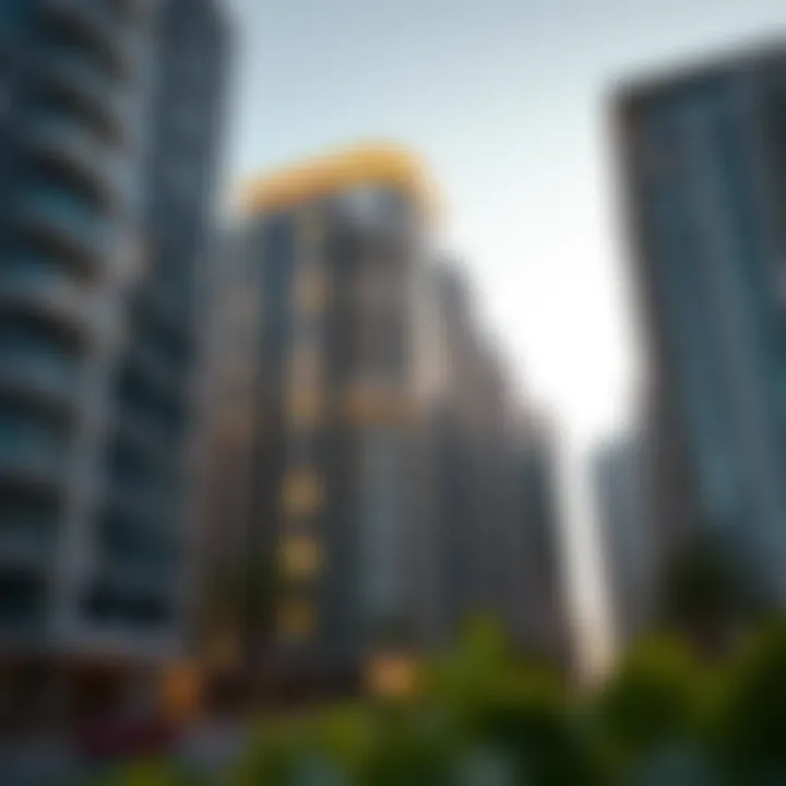 Residential Buildings in International City Modern residential buildings reflecting diverse lifestyles in International City