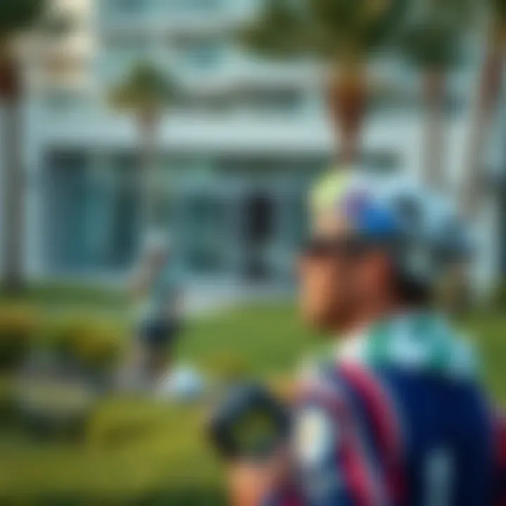 Residents enjoying recreational facilities and community lifestyle at Golf Links