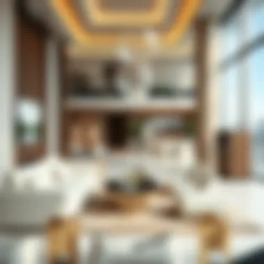 Luxurious interior design showcasing the elegance of Empire Heights Tower living spaces