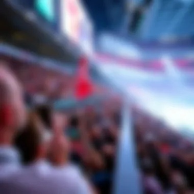 Crowd enjoying a live event at Etihad Arena