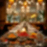 Authentic Indian spices displayed in an elegant arrangement