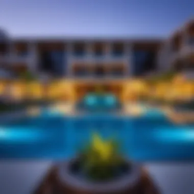 Luxurious amenities at Expo Golf Villas including pools and recreational areas