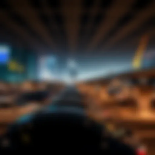 Panoramic View of Parking Facilities at Etihad Plaza A panoramic view of Etihad Plaza showcasing parking spaces