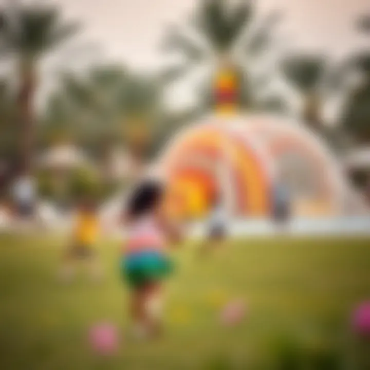 Recreational Activities in حديقة الاتحاد Families enjoying recreational activities in the vibrant atmosphere of the park