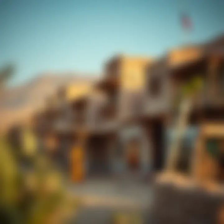 A traditional Hatta village showcasing cultural heritage