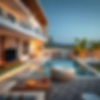 Modern residential properties in Hatta