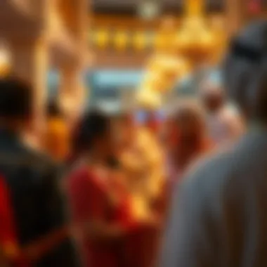 Cultural event highlighting traditions in a modern setting