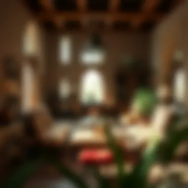 Timeless Arabic Design Traditional Arabic-style furniture in a beautifully arranged space