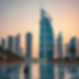 Architectural marvel of Opal 4 building in Dubai