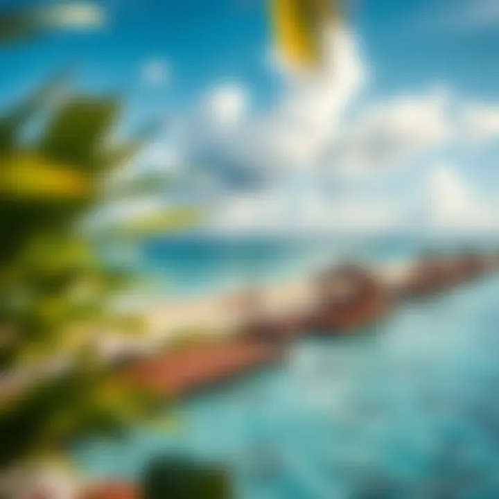 Luxurious beachfront property on a private island