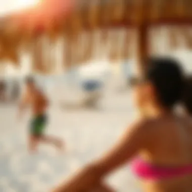 Recreational activities at Jumeirah 3 Beach