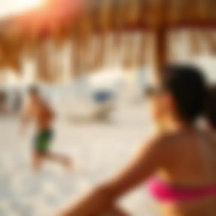 Recreational activities at Jumeirah 3 Beach