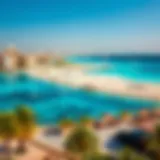 Scenic Beauty of Jumeirah 3 Beach Scenic view of Jumeirah 3 Beach with clear blue waters