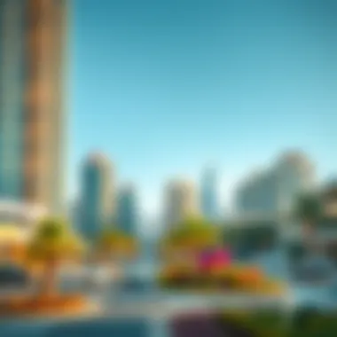 Landmarks Near Jumeirah Heights Major landmarks surrounding Jumeirah Heights, highlighting its prime location