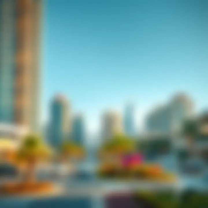 Landmarks Near Jumeirah Heights Major landmarks surrounding Jumeirah Heights, highlighting its prime location