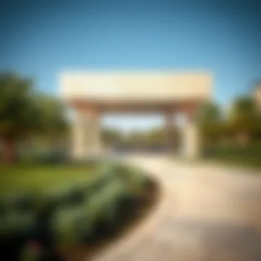 Pavilion Architecture in Keturah Reserve Park Modern architectural design of a pavilion in Keturah Reserve Park