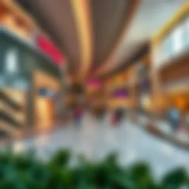 Community Integration: Lulu Raha Mall's Impact A panoramic view of the community integration around the mall