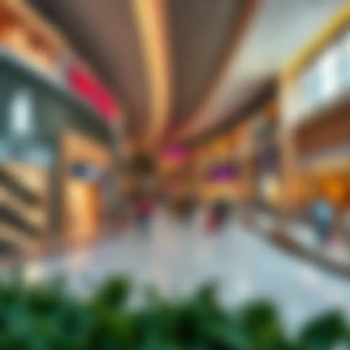 Community Integration: Lulu Raha Mall's Impact A panoramic view of the community integration around the mall