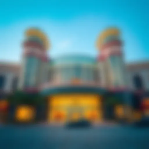 Lulu Raha Mall: A Stunning Architectural Marvel Exterior view showcasing the stunning architecture of Lulu Raha Mall