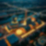 Aerial view of Magcity showcasing its innovative architecture