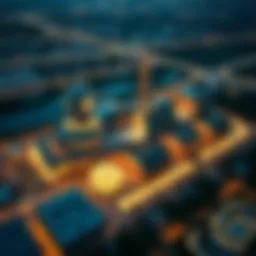Aerial view of Magcity showcasing its innovative architecture