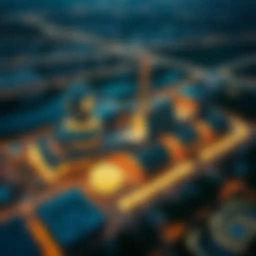 Aerial view of Magcity showcasing its innovative architecture