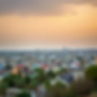 A panoramic view of ممزر الشارقه showcasing its vibrant community