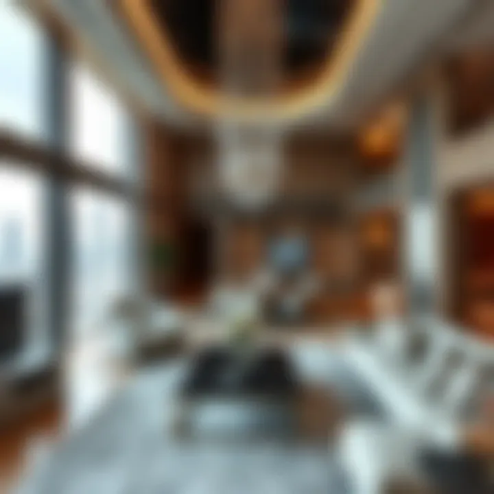 Luxurious living spaces within Marina Towers