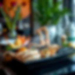 Elegant seafood platter showcasing the best of Jumeirah's culinary offerings