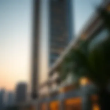 Stunning Architecture of Meera Tower Architectural details of Meera Tower