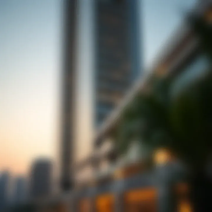 Stunning Architecture of Meera Tower Architectural details of Meera Tower