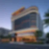 Mercury Hotel Exterior Exterior view of Mercury Hotel showcasing its modern architecture