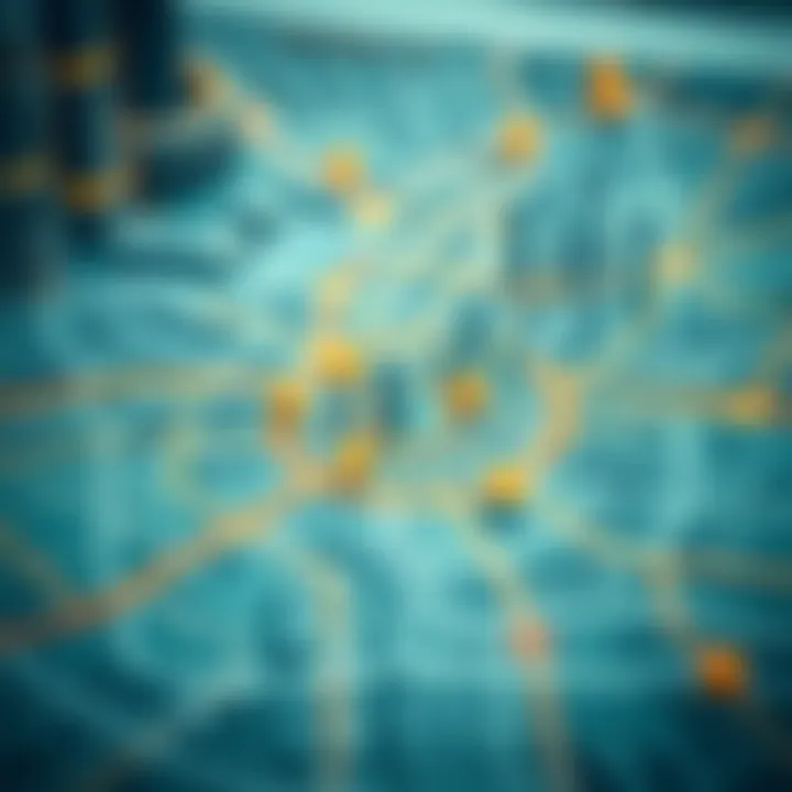 Map highlighting popular neighborhoods for rentals in Dubai