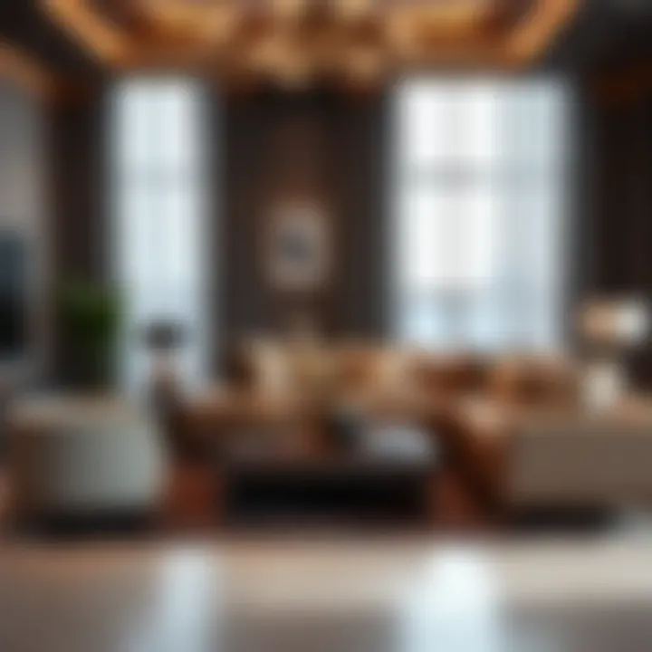 Spacious Living Room in a Rental Unit Spacious living room in a Mussafah rental