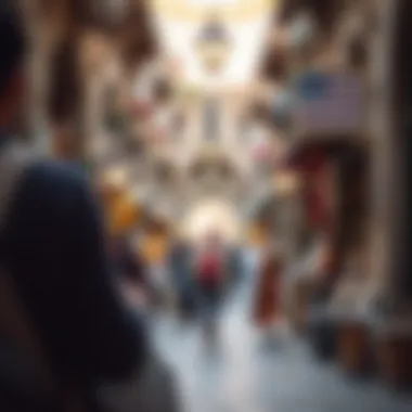 Visitors Exploring the Cultural Heritage of Naif Souk Visitors exploring the cultural heritage of Naif Souk