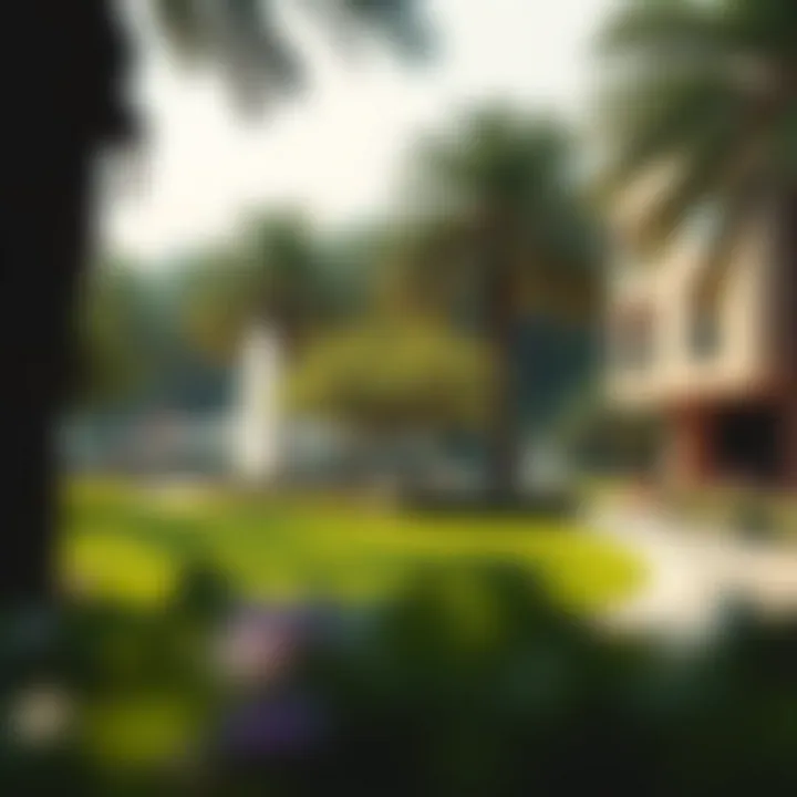 Lush greenery and parks in Jumeirah, emphasizing outdoor lifestyle