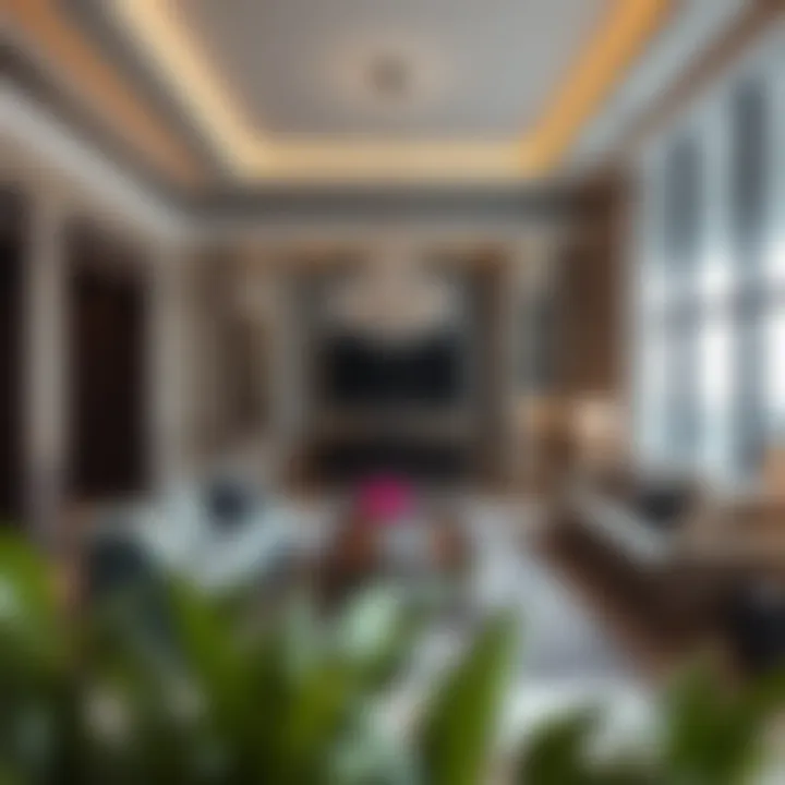 Luxurious interior design of a residence at Oceano