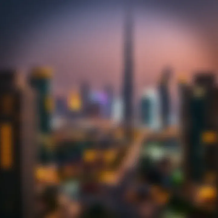 Vibrant Dubai skyline highlighting popular neighborhoods for rentals