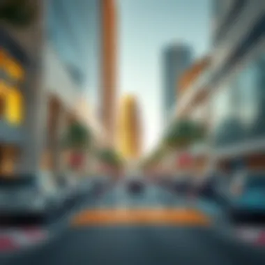 Access Points to the Grand Dubai Mall from Parking Areas Convenient parking access points leading to various mall entrances