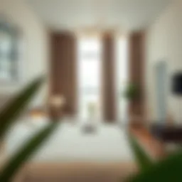Modern studio apartment interior design